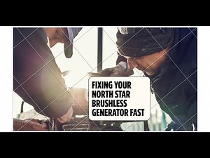 GENERATOR REPAIR! BRUSHLESS GENERATOR FIXED QUICK !!!