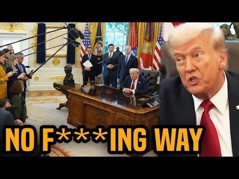 Trump ADMITS TO EVERYTHING at disaster oval office presser