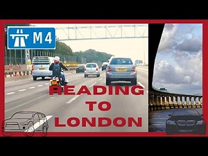 Reading To London on the M4 Motorway