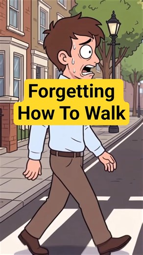 Why You Forgetting How To Walk 🤖🧠 #psychology