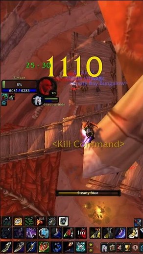 WoW Classic Orgrimmar Hunter RP PvP TBC vol. 6 #shadowstride #worldofwarcraft #pvp #tbc