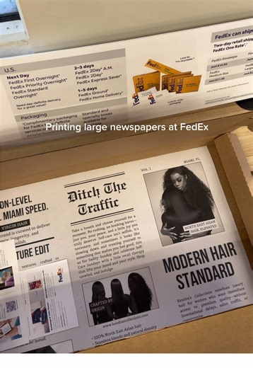 Creando un gran periódico en FedEx: Vlog de Kendra