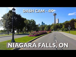 Niagara Falls Escapade: 4K Driving Tour through Ontario's Iconic Gem