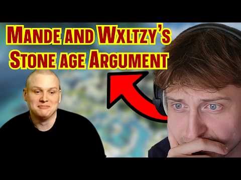Mande & Wxltzy's Stone Age Controller vs MnK Argument | Apex Legends