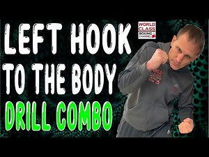 A Great Way To Throw The Left Hook To The Body. A Winning Boxing Combination