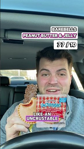 Brand NEW Barebells Peanut Butter & Jelly Protein Bar Review #proteinbar