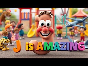 Learn the Letter J🎵 Fun ABC Phonics & Alphabet Song for Kids!