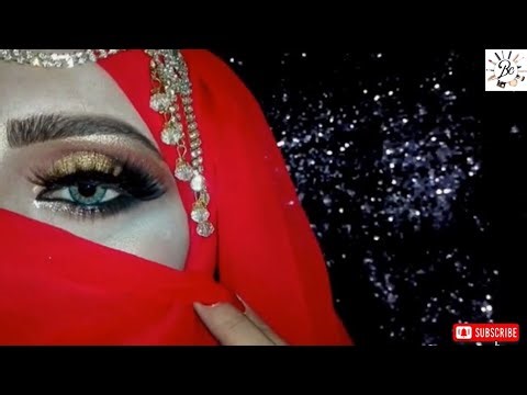 Bridal Eye Makeup Tutorial | Shimmery & Glittery Look | How to Create Eye Makeup | Beauty Connection