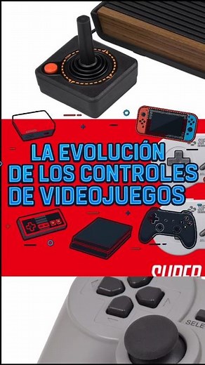 Así han evolucionando los controles de los videojuegos con el pasar de los años