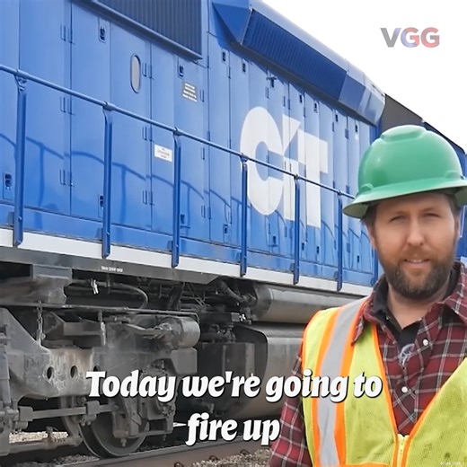 In this video, you'll get to follow along for some incredible behind the scenes footage as we do a walk around of a active 1973 SD-40 Locomotive which carries a massive 3,000 HP Turbo V16 EMD-645 Engine. Then, of course, we'll fire this giant up and send it right to redline! #locomotive #turbo #fireup #vgg #satisfying | Vice Grip Garage