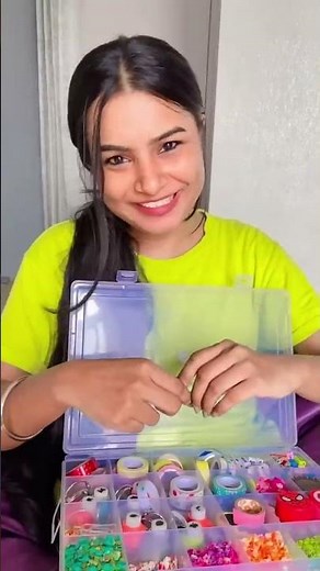 Organising Glitters😱 #crafteraditi #youtubepartner #shorts #youtubeshorts #diy #asmr ‪@CrafterAditi‬