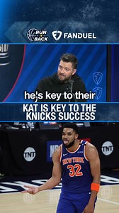 DON'T SLEEP ON BIG KAT! 🐈 36 points and 15 boards tonight in a win over the Hawks 😳 Everyone talks about Jalen Brunson and for good reason. He's a top 10 player in the world. However, KAT is very key to the Knicks success as well 😤. | Run It Back FDTV