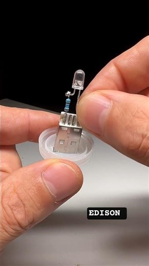 Amazing DIY soft light #shorts #diy #experiment #making #softlight #edison