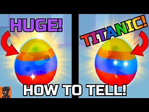 😲SECRET To Know When You HATCH A TITANIC!😲| Pet Simulator X