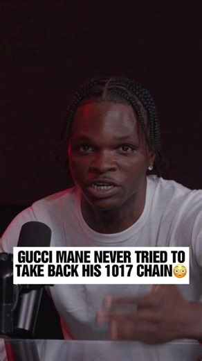 #Roboy says #GucciMane never tried to take his 1017 chains back 😳