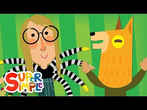 Hello, My Friends | Trick-Or-Treating Song | Super Simple Songs