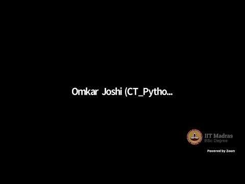 PDSA using Python_Orientation May 2022