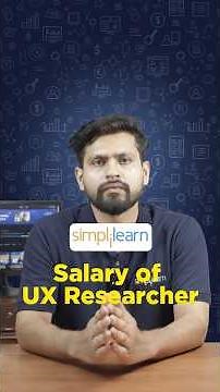 How Much Does a UX Researcher Earn in 2026? | UX Researcher Salary Breakdown | #shorts #simplilearn