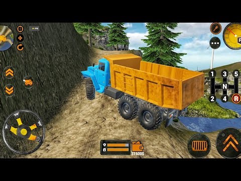 Backhoe Loader JCB Simulator Gameplay - Indian Vehicle JCB Truck Driving - Android Gameplay