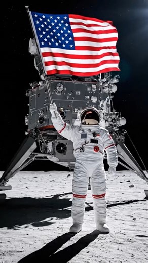 15K views · 366 reactions | First Private Moon Tourist Landing Civilian waving USA flag on Moon next to lander #NASA #SpaceX #MarsMission #ArtemisProgram #JWST #Starship #SpaceLaunch #SpaceExploration #MoonLanding #RocketLaunch #Astronomy #SpaceNews | Space Xplore | Facebook