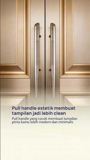 Zehn Pull Handle: Kuat, Elegan, dan Cocok untuk Berbagai Pintu