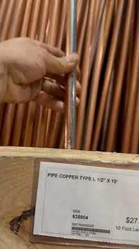 Did you know the difference between "L" type and "M" type copper tubes?