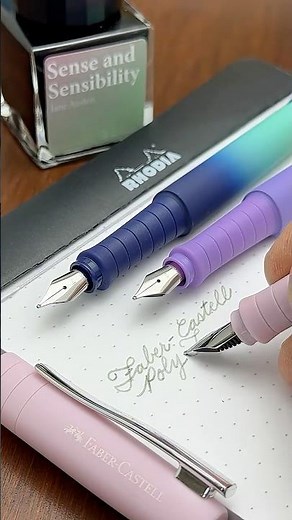 A Starter Pen Contender: The Faber-Castell Poly Flow Fountain Pen