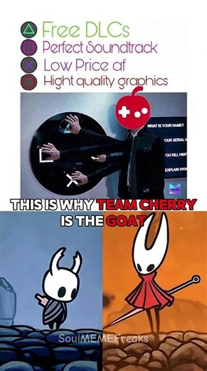 This is why Team Cherry is the GOAT 😭 Hollow Knight Silksong