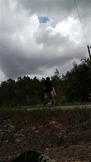 Landing the balanced switch heelflip a collect the bee hive honey comb flip trick