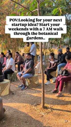 manya on Instagram: "Weekend Routine: 7 AM botanical garden walks + brainstorming my next startup. 🪴🚀 Clarity comes when you step outside. #StartupLife #FounderMindset #NatureInspiration #EntrepreneurRoutine #morningrituals #entrepreneurlife #startupbusiness #startup #startupindia #india #ideas #newbeginnings #socialmarketing #hyderabad #botanical #businessmindset #businessowner #businessgrowth #manya #viral #insta #instagramreels #instagram #viralvideos #explorepage #explore"