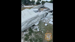 Suspect seen leaving explosive at Georgia Guidestones monument