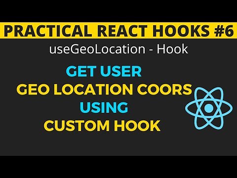 How to get user Geo location using useGeoLocation hook in ReactJS