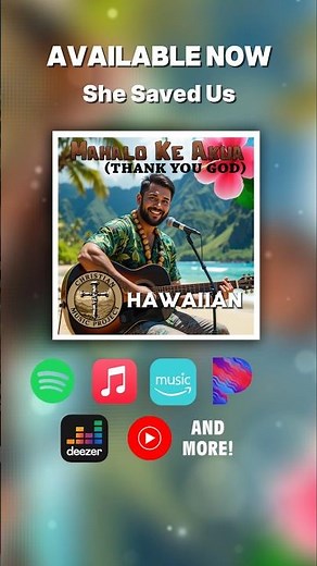 🌺🙏 Mahalo Ke Akua (Thank You God) | Hawaiian Christian Worship Song #hawai #worship
