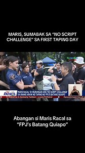 1.2M views · 38K reactions | Masaya si #MarisRacal matapos ma-experience ang “no script” acting sa set ng #FPJsBatangQuiapo na pinagbibidahan ni #CocoMartin. Tutukan ang #FPJsBatangQuiapo gabi-gabi ng 8 PM sa Kapamilya Channel, A2Z, TV5, Kapamilya Online Live, iWant, at TFC. #abscbn | ABS-CBN PR | Facebook