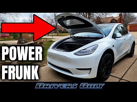Tesla Model Y Power Frunk - DIY Install and Final Results!