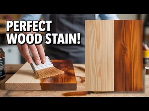 Staining Wood 101 – Step-by-Step for Perfect Results