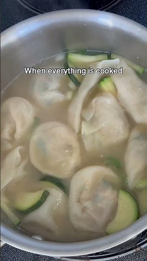Delicious and simple Korean dumpling soup recipe so even my teenaged son can cook it
