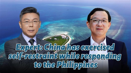 Expert: China has exercised self-restraint while responding to the Philippines