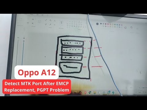 Oppo A12 Detect MTK Port After EMCP Replacement