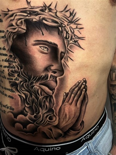 ❌ TATTOO JESUS NA COSTELA ❌ #tattoo #tattoos #ink #tattooartist #inked #art #tattooart #tattooed #tattooideas #tattoolife #artist #tattoodesign #blackwork #blackandgreytattoo #love #tattooing #tattooist #tatuagem #tattooink #instagood #tattoostyle #tatuajes #traditionaltattoo #tatuaje #tattooer #blackworktattoo #tattooflash #colortattoo #photography #finelinetattoo #foryou #tatuagem #tattoo #fy