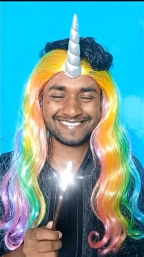 Unicorn hair filter tutorial video #filter #effect #tutorial #tutorialfilter #youtubeshorts #shorts