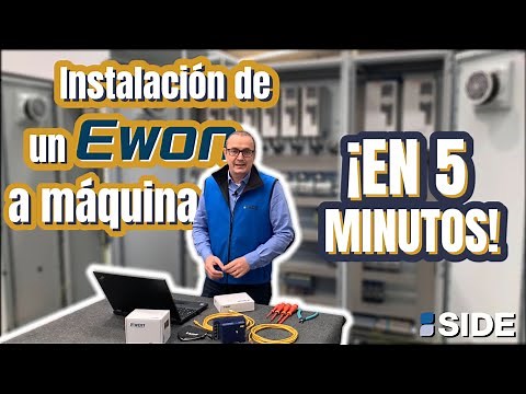 Instalación de un Ewon a máquina, ¡en 5 minutos!