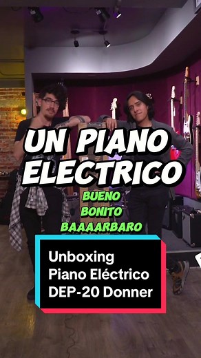 Unboxing del Piano Eléctrico DEP-20 Donner