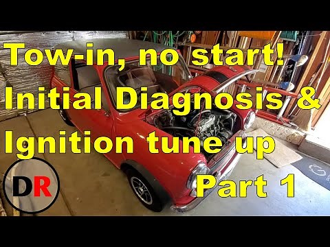 Tow-In, Crank No Start, 998cc Mini - Initial diagnosis and ignition setup, Part 1