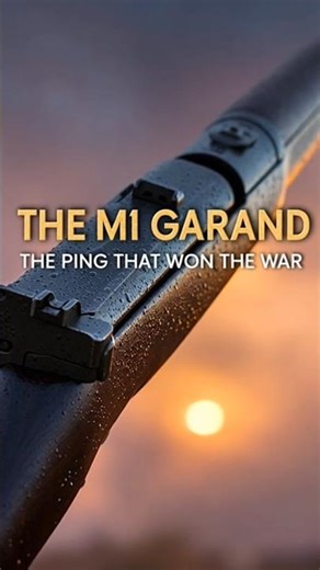 The M1 Garand — The Ping That Won the War #WW2History #M1Garand #WarStories #Cinema #MilitaryLegends
