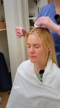 Unlock Inner Peace: ASMR Rosemary Facial Massage For Total Relaxation #shorts