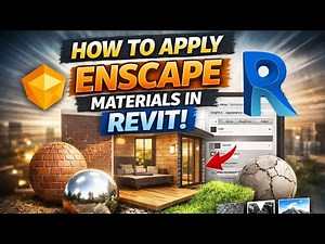 How to Apply Enscape Materials in Revit | Step-by-Step Tutorial (2026)