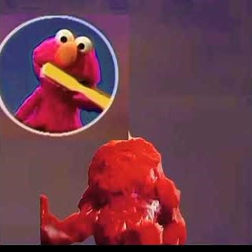 Sesame Street Elmo Had Teeth 1996