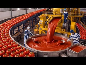 🍅 How Kétchup is Made in a Modern Factory | Full Industrial Process Documentary