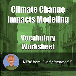 Climate Change Impacts Modeling Vocabulary Worksheet